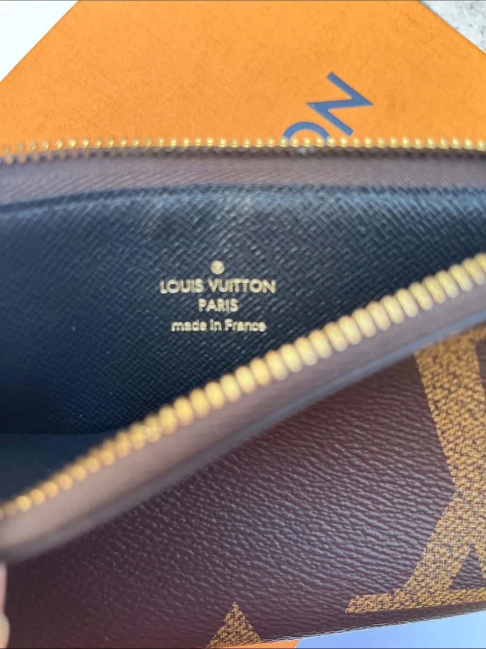 Louis Vuitton rectangular pouch in Monogram Giant from LV “Trio Pouch”